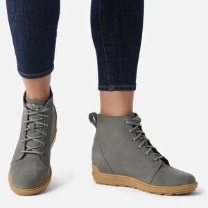 Sorel Evie II Lace Wedge Boots - Waterproof, Suede (For Women)
